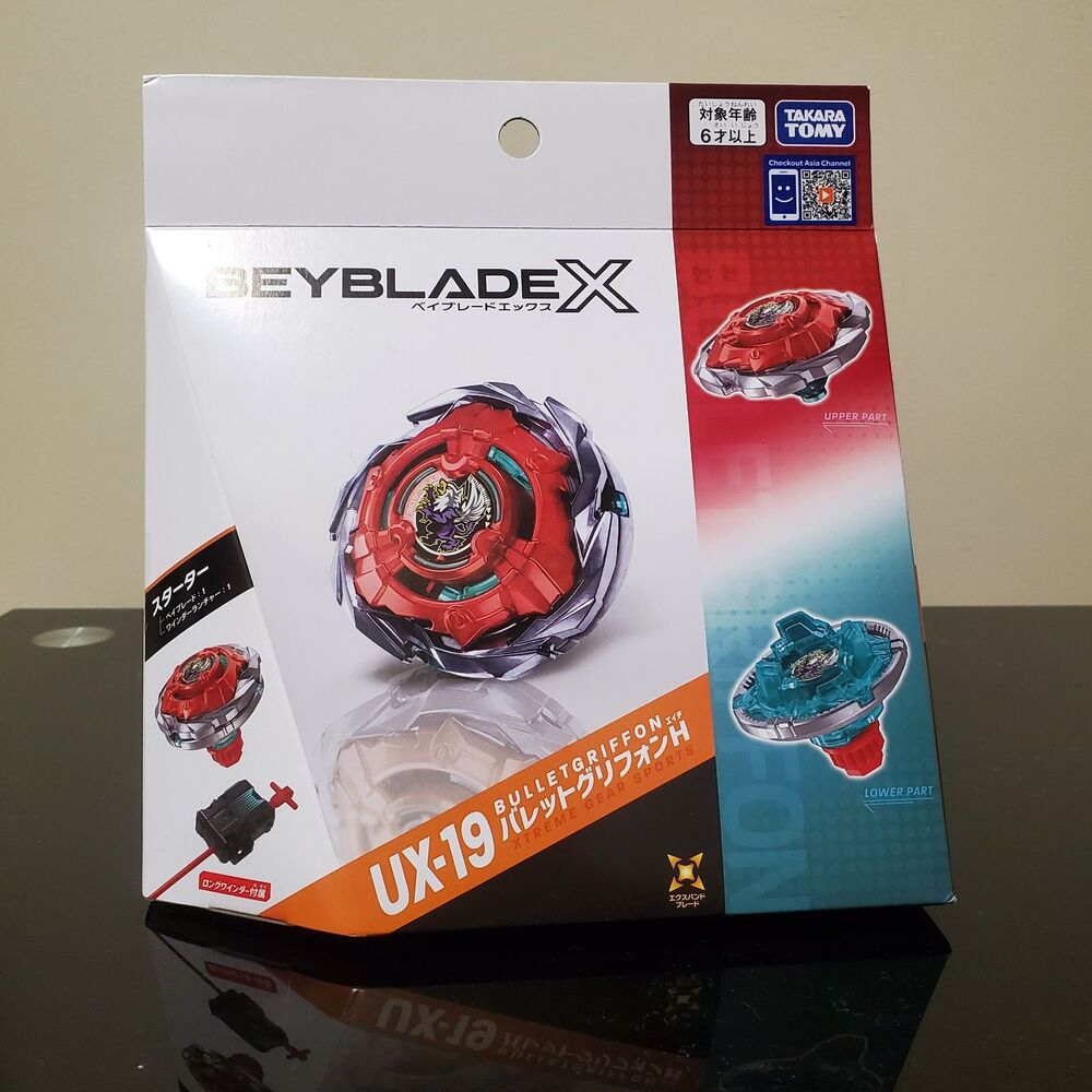 TAKARA TOMY Beyblade X Starter BulletGriffon UX-19 Japan Griffon H